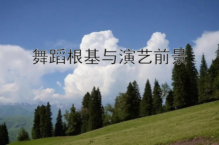 舞蹈根基与演艺前景