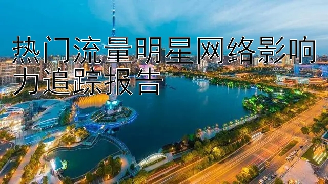 热门流量明星网络影响力追踪报告